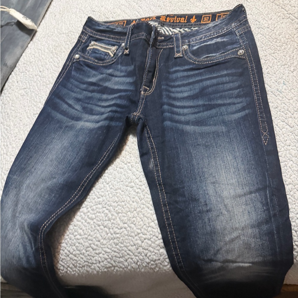 Brand new -Rock Revival Women's Dark Wash Boot Cut Jeans